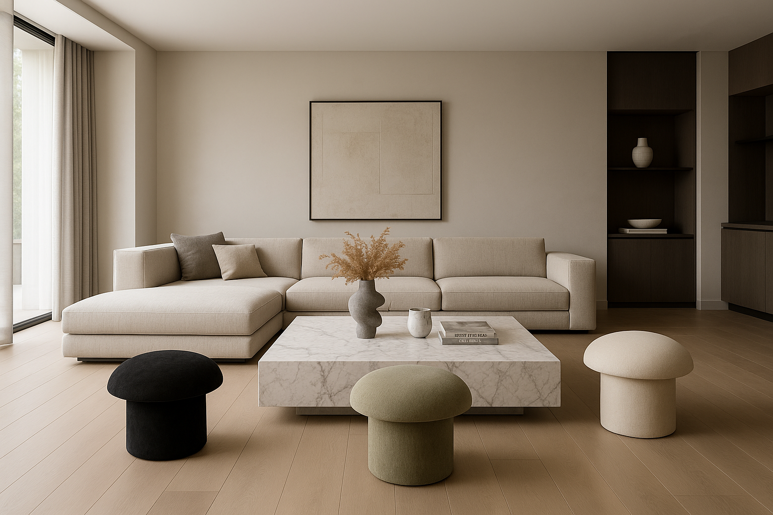 Mushroom Pouf