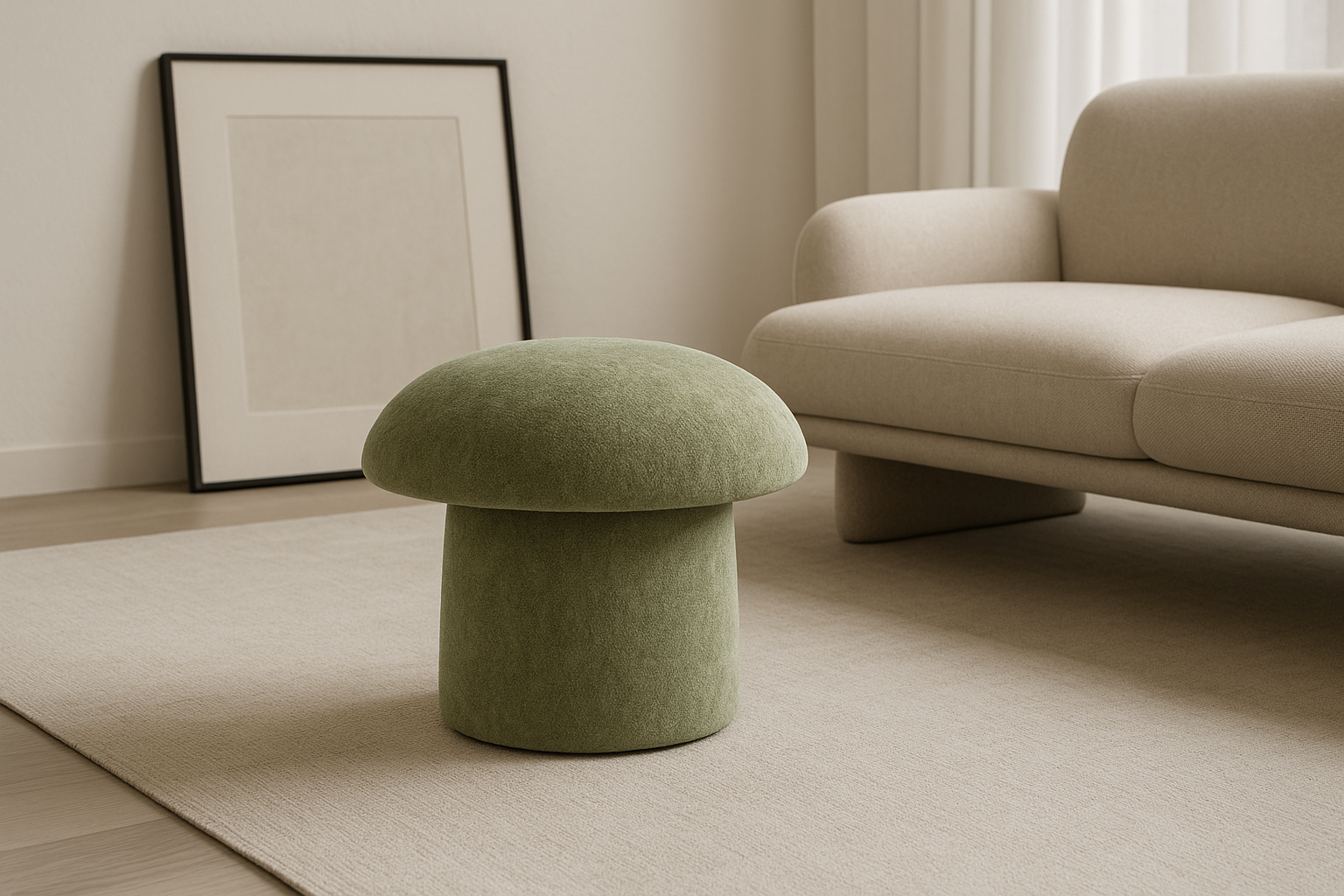 Mushroom Pouf