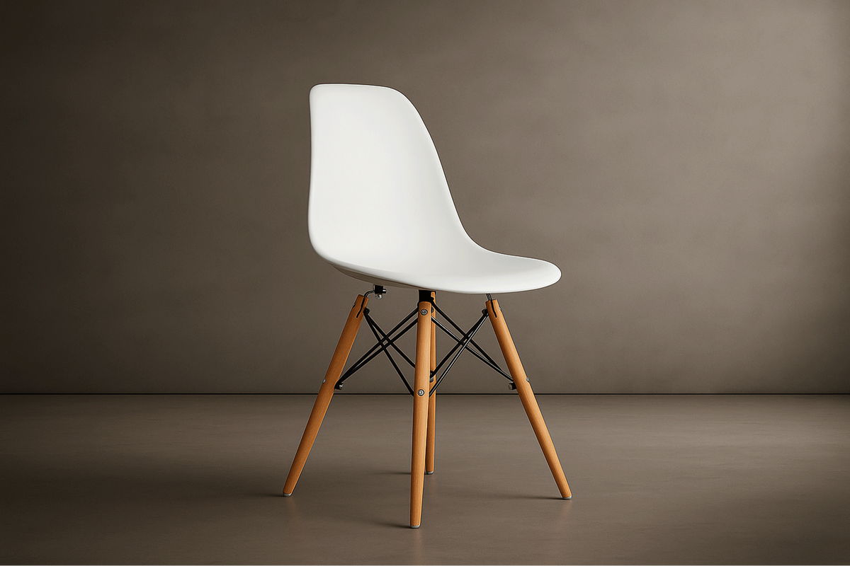 DSW Molded Plastic Side Chair - Set