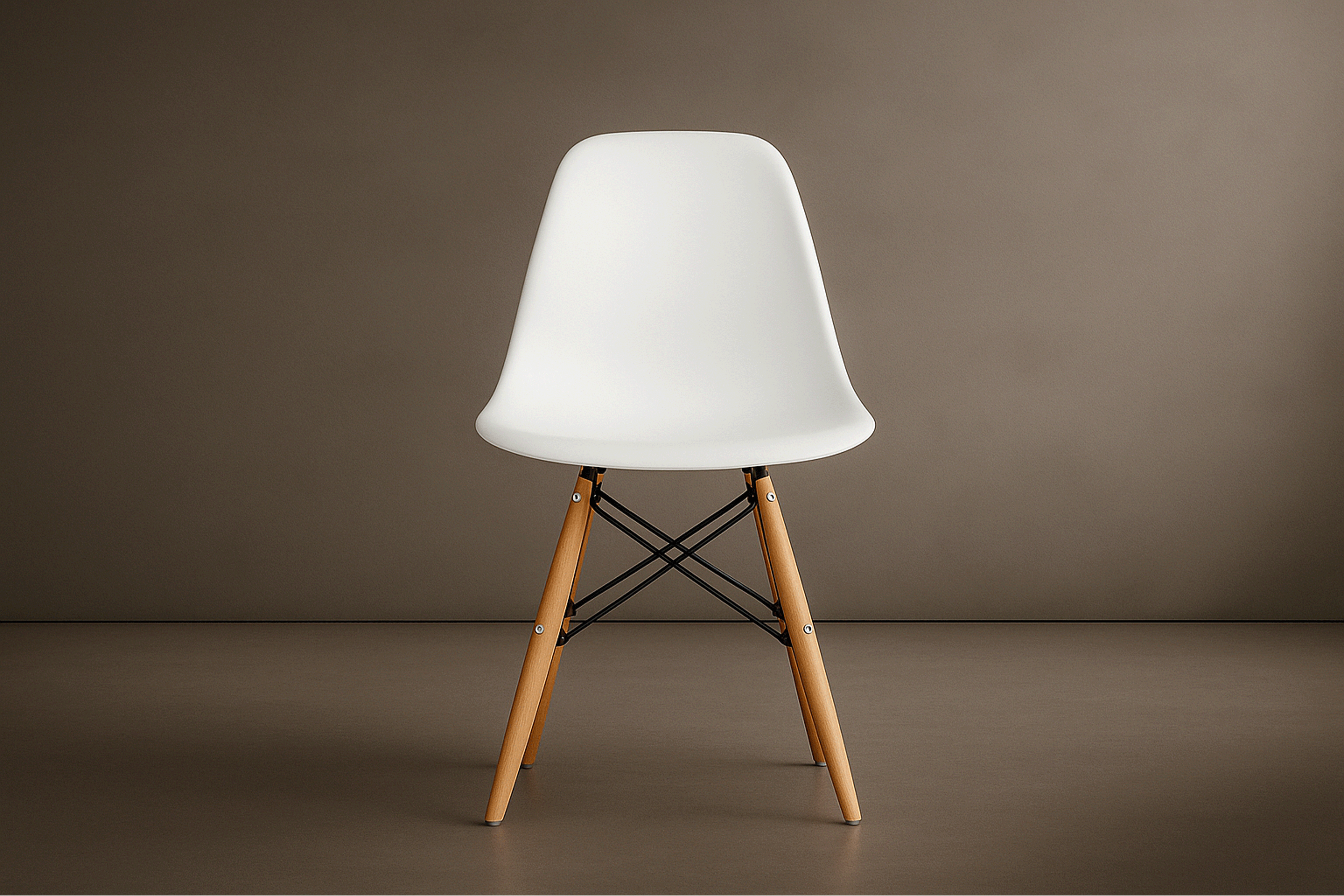 DSW Molded Plastic Side Chair - Set