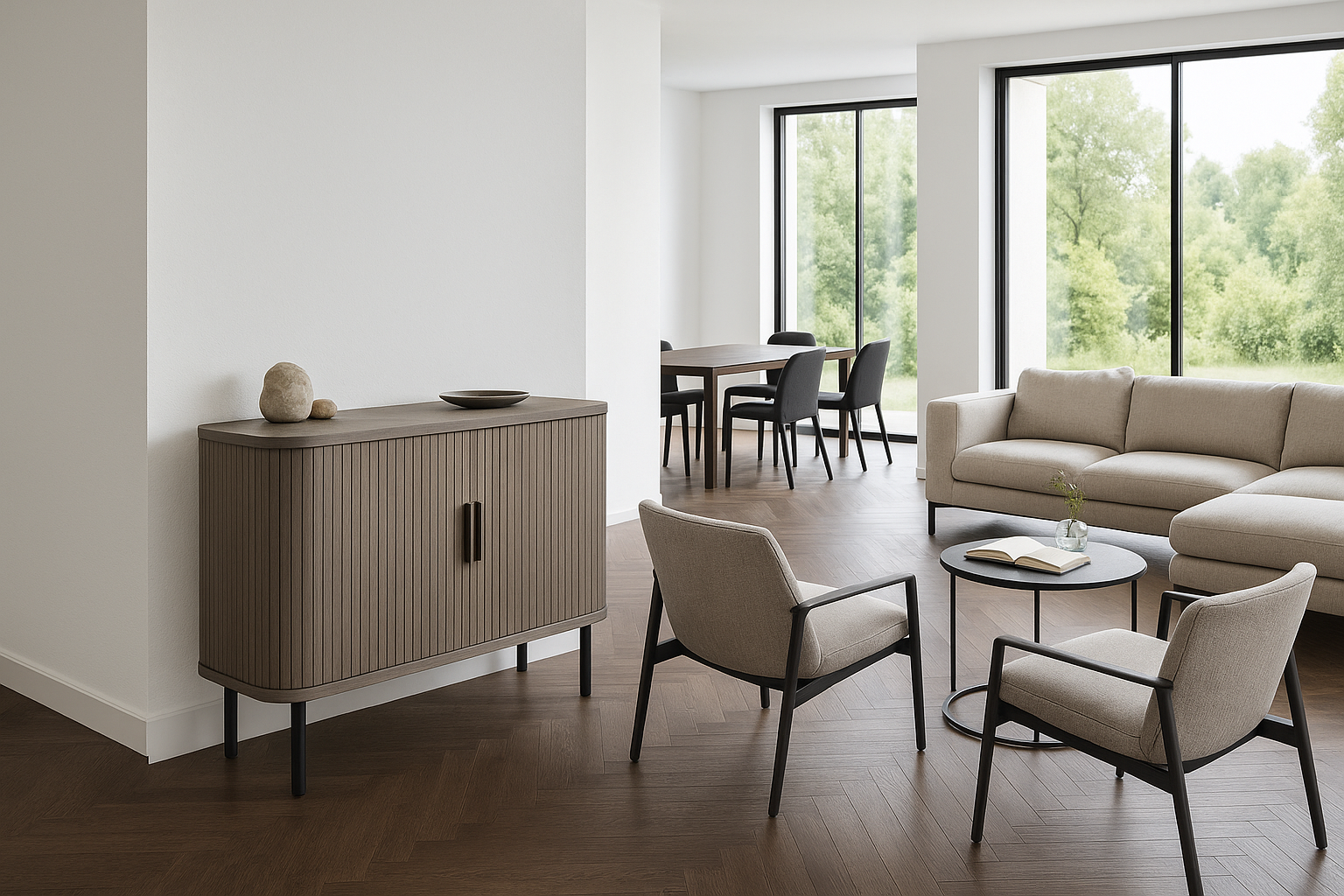Edge Line Sideboard 39''